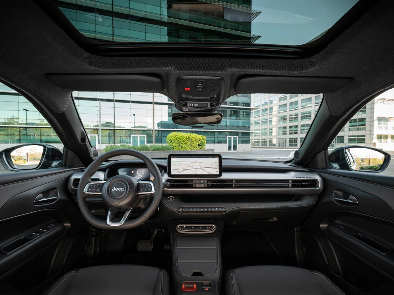 interior novo jeep avenger